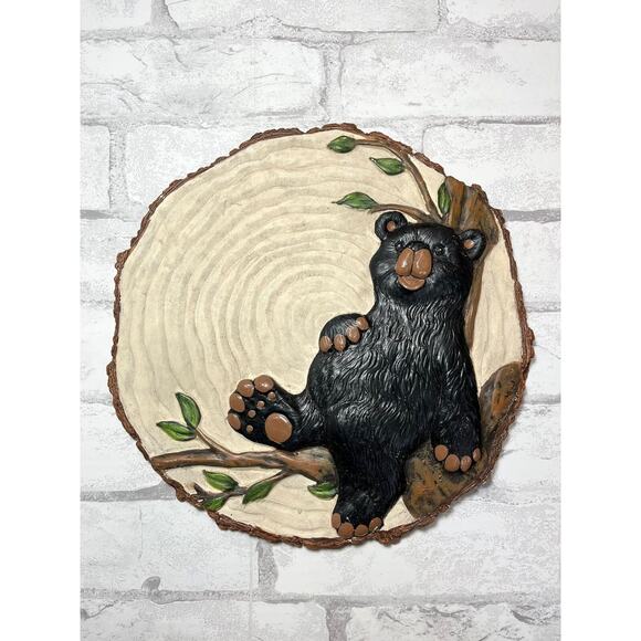 Ceramic Bear Wall Decor - Picture 1 of 3